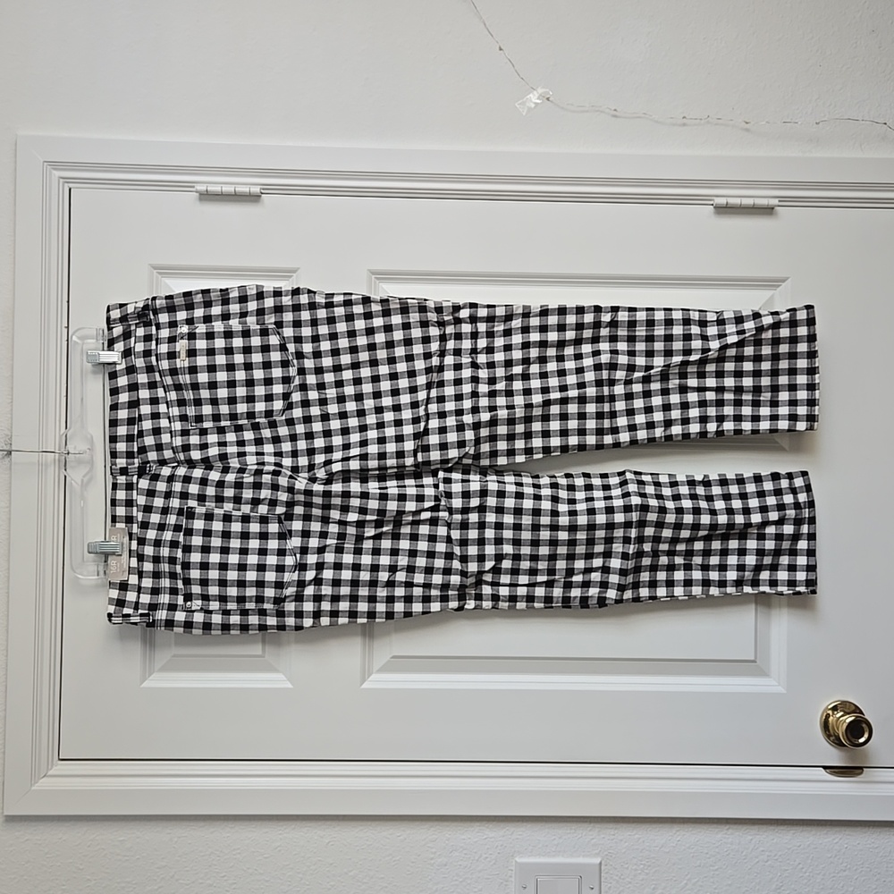 Chico's Black and White Checkered/gingham Chinos - Picture 10 of 10